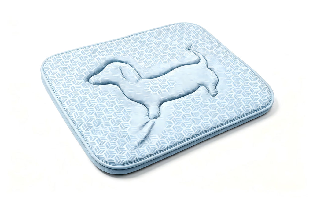 Nycoba Reversible Dog Cooling Mat, Double Sided Cool & Warm Pet Pad for Crate, Summer Cooling Blanket for Dogs