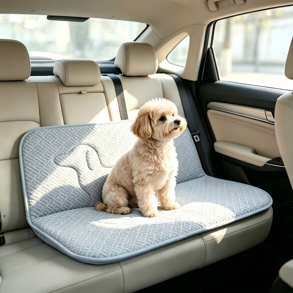 Nycoba Dog Cooling Mat, Self-Cooling Mat for Dog Reversible (Cool & Warm), Double-Sided Pet Cool Pads for Crate,Summer Blanket ﻿