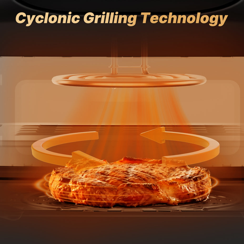 Nycoba 12‑in‑1 Indoor Grill, 1800W Multi‑Function Countertop Cooker, Air Fry