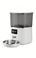 Nycoba Automatic Smart Pet Feeder, WiFi App Control Timed Cat Dog Feeder with Stainless Steel Food Bowl for Indoor Pets