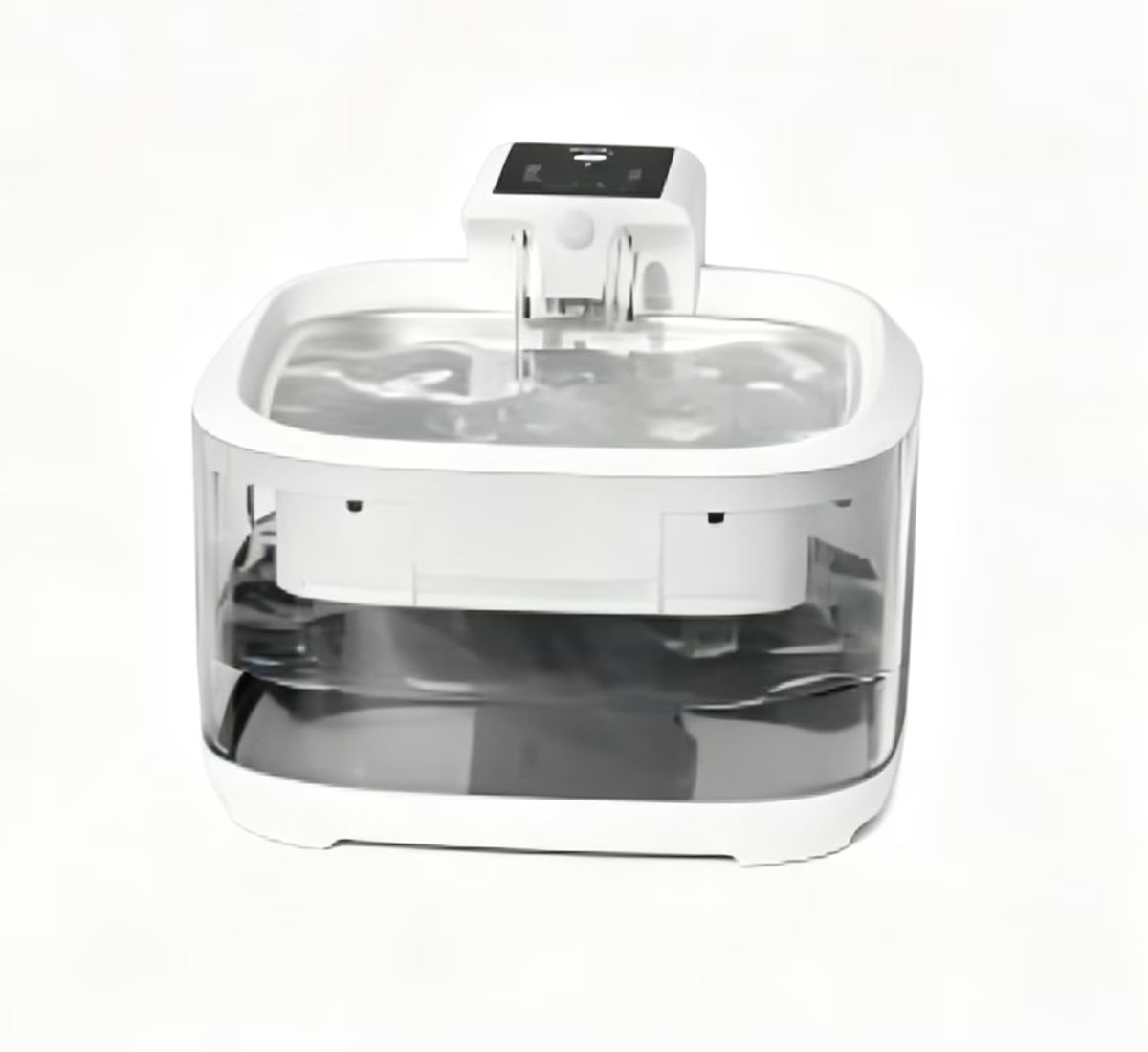 Nycoba Cordless Battery‑Powered Cat Water Fountain,4.5L Visible Water Window Pet Fountain with Induction/Timing Mode