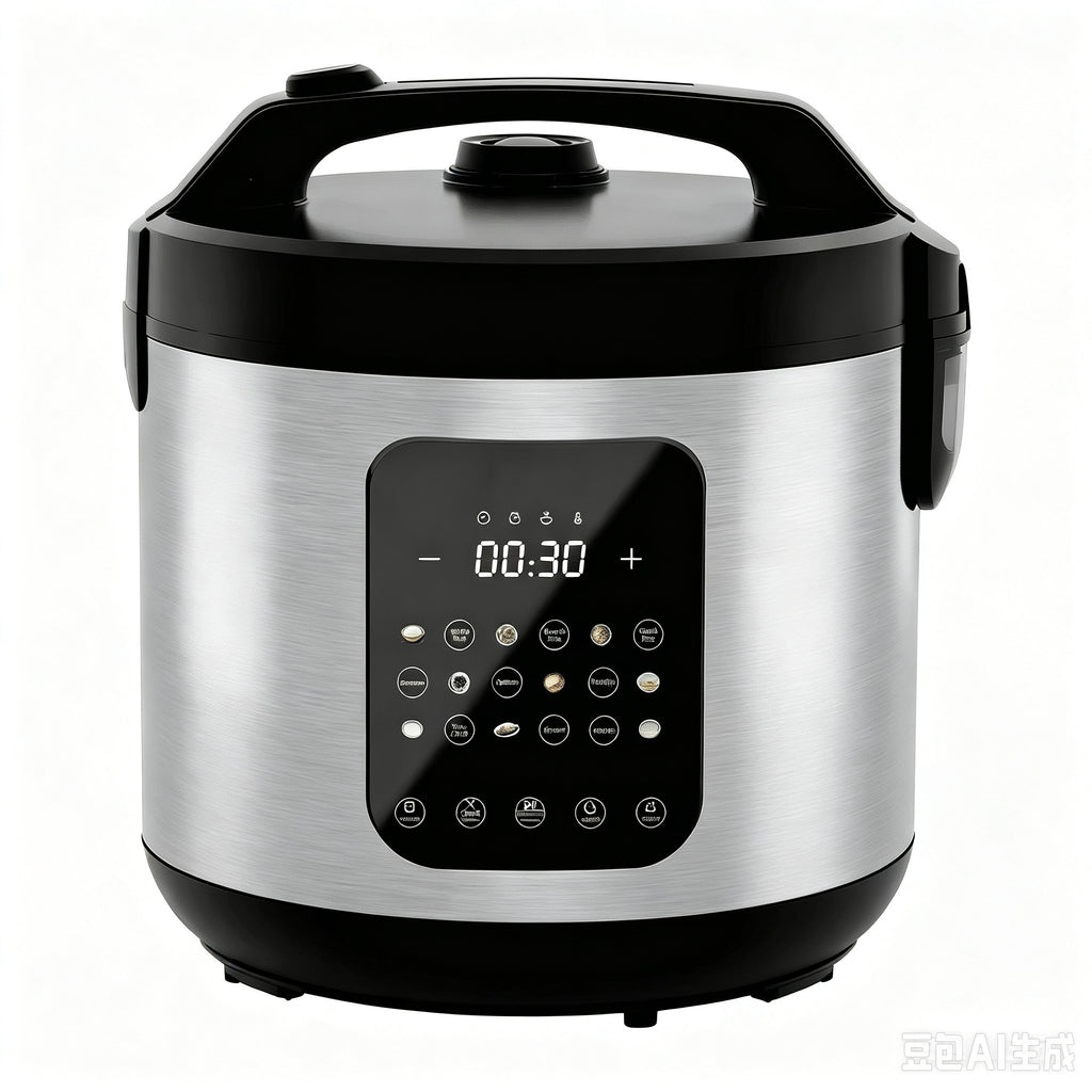 Nycoba Digital Rice Cooker, 10-Cup, Steamer Multicooker Slow Cooker