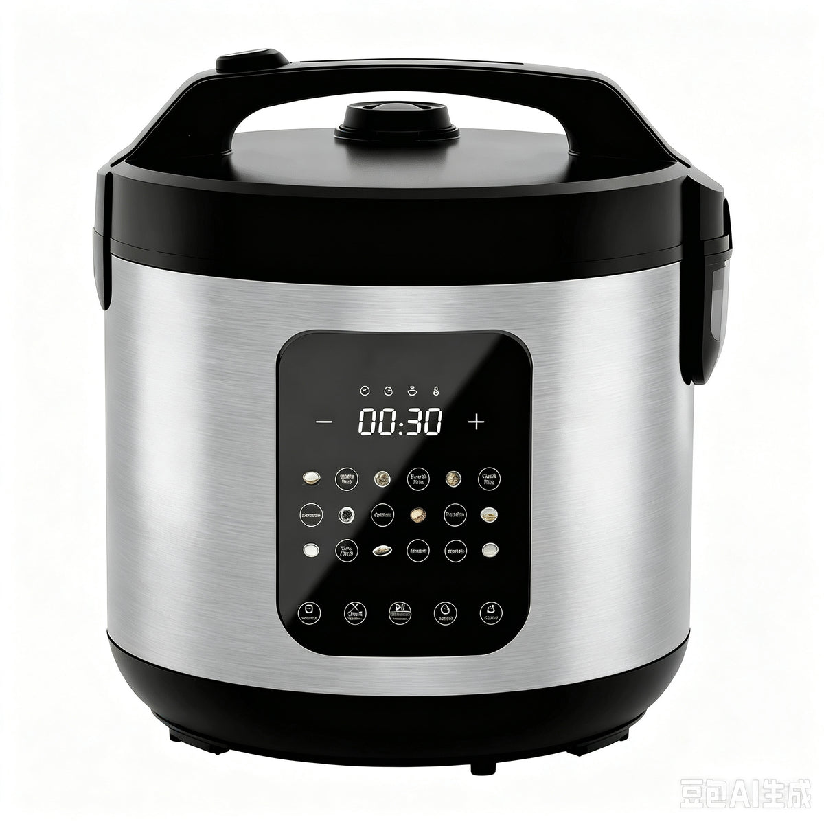 Nycoba Digital Rice Cooker, 10-Cup, Steamer Multicooker Slow Cooker