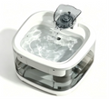 Nycoba 4.5L Large Capacity Cat Water Fountain, Visible‑Tank Plug‑in Pet Drinking Fountain with 3‑Layer Precision Filtration